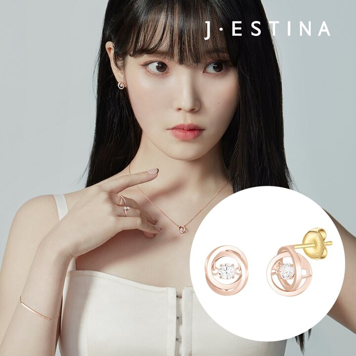 [제이에스티나] MIOELLO 14K 귀걸이 (JJMEEQ2BS601R4000)