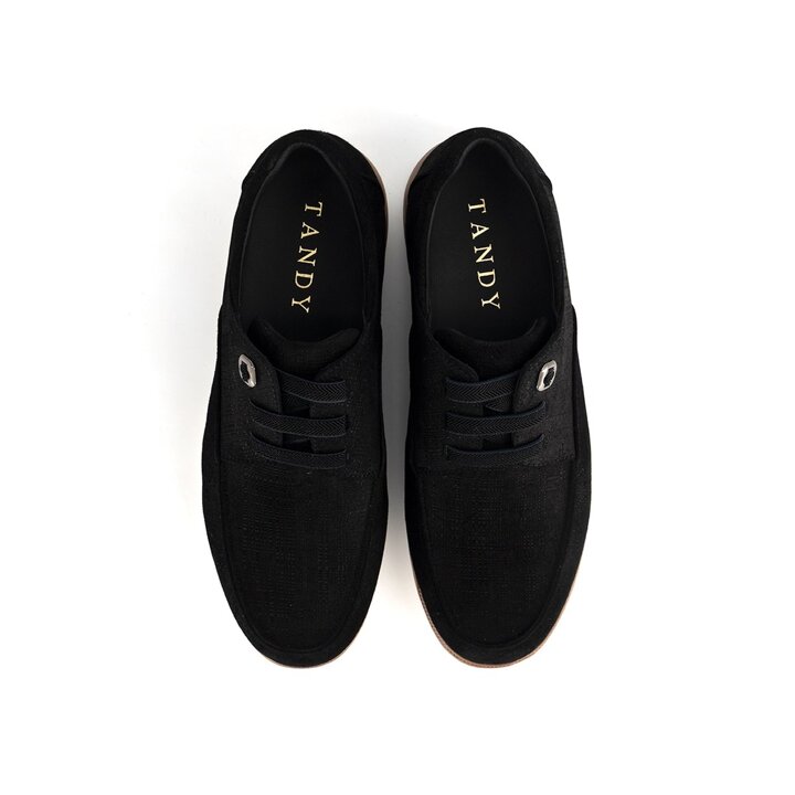 (신세계강남점)남성 보트 스니커즈 블랙 (Q19155,BLACK)