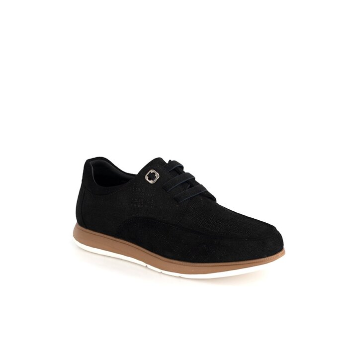 (신세계강남점)남성 보트 스니커즈 블랙 (Q19155,BLACK)