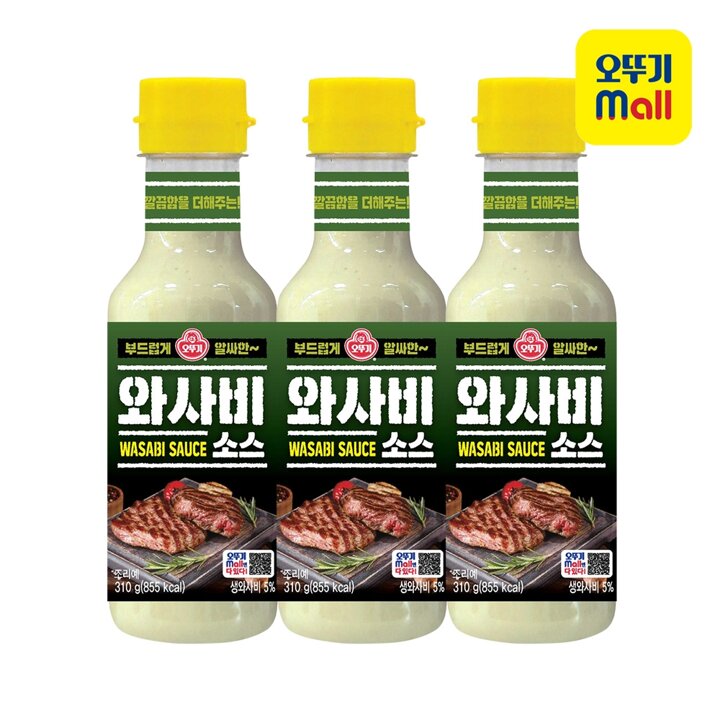 [오뚜기] 와사비소스 310g 3개