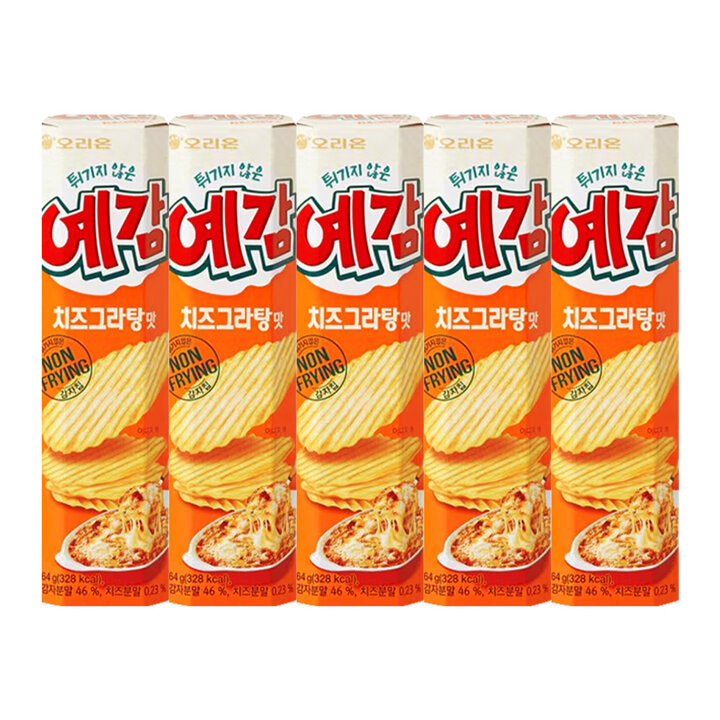 오리온 예감 치즈그라탕맛 64g 5개