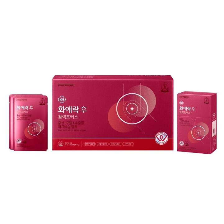[정관장 본사직영] 화애락 후 활력포커스 30포