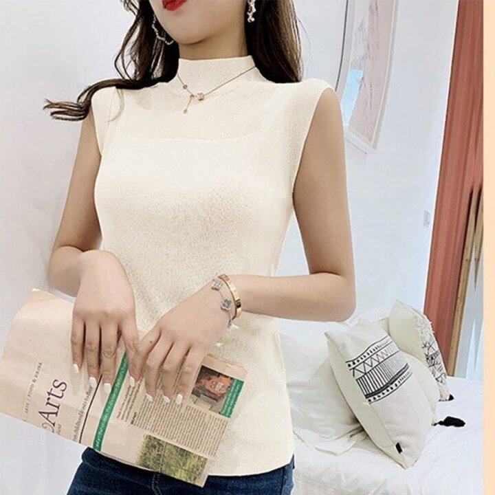LMO 트렌디 슬리브리스여성티셔츠 이너웨어 브라탑 탱크탑 민소매나시