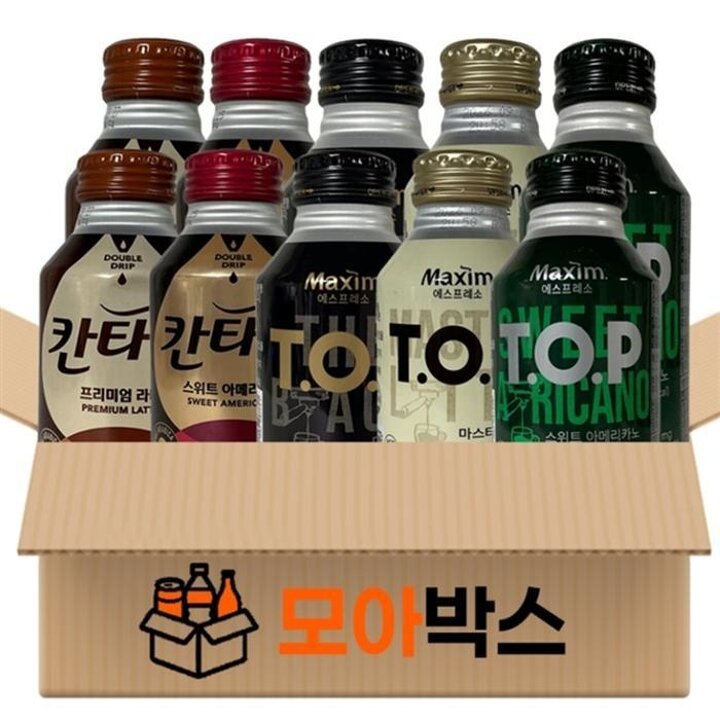 [모아박스]캔커피TOP칸타타커피5종