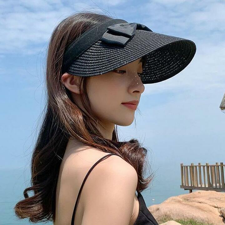 [루미루나]블랙리본썬바이저