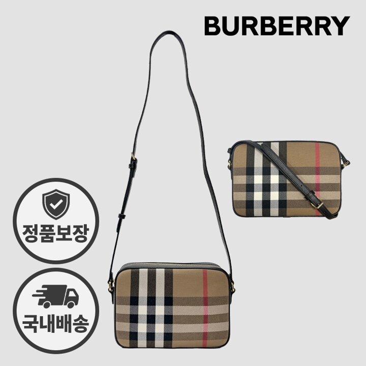 버버리 하우스체크 카메라백 크로스백 80840271 81140671 블랙