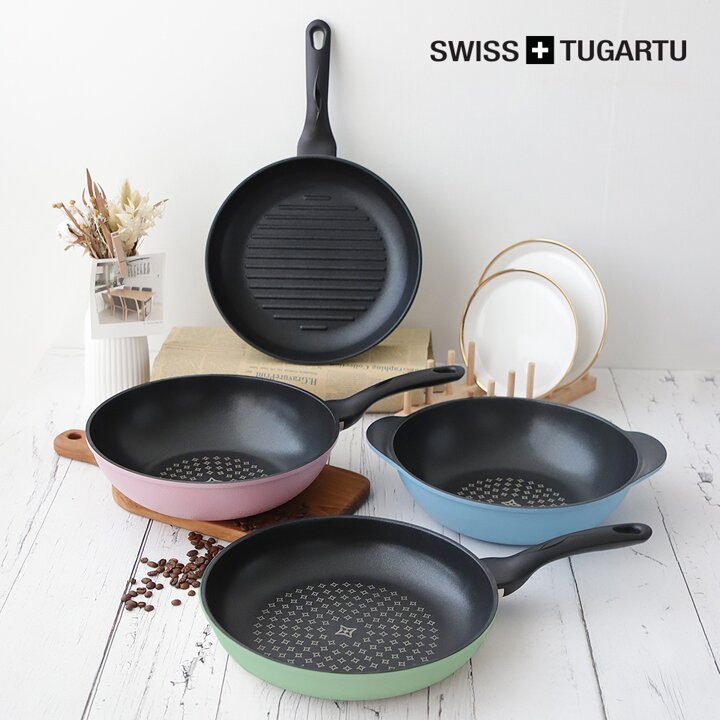 스위스투가르투 다이아몬드코팅팬 1+1 골라담기