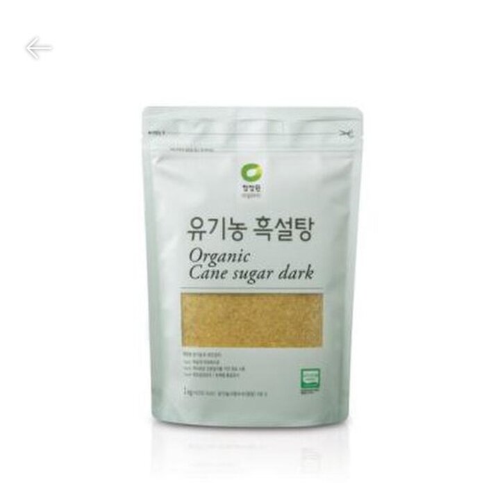 (신세계의정부점)청정원 유기농 흑설탕 1kg