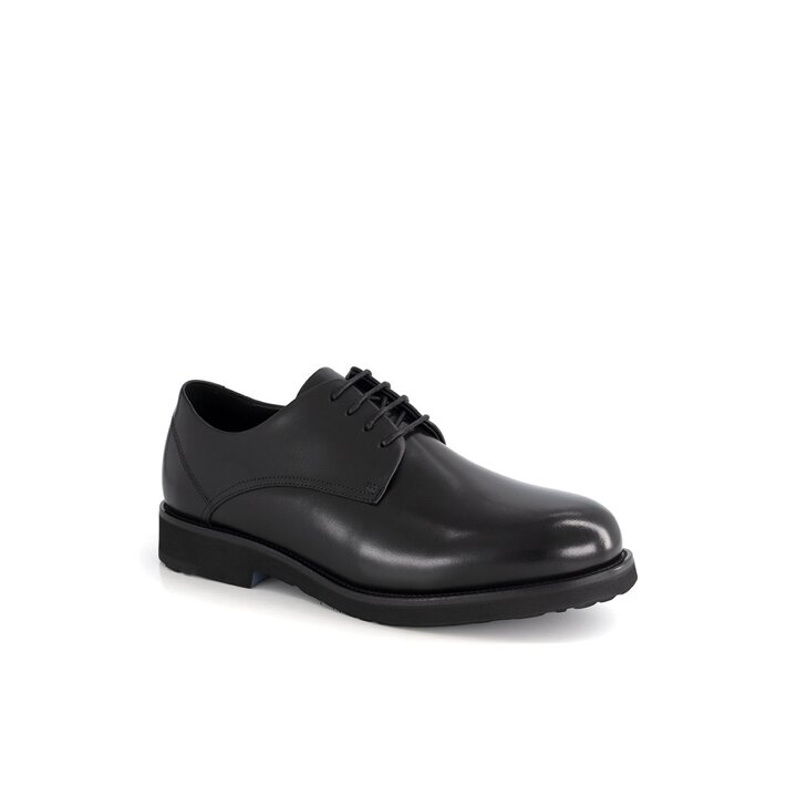 (신세계강남점)남성 더비슈즈 캐주얼 구두 블랙 (Q19163, BLACK)