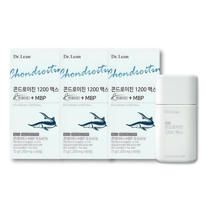 [닥터린] 닥터린 콘드로이친 1200 맥스 1200mg x 60정 X 3  TB (33259354)