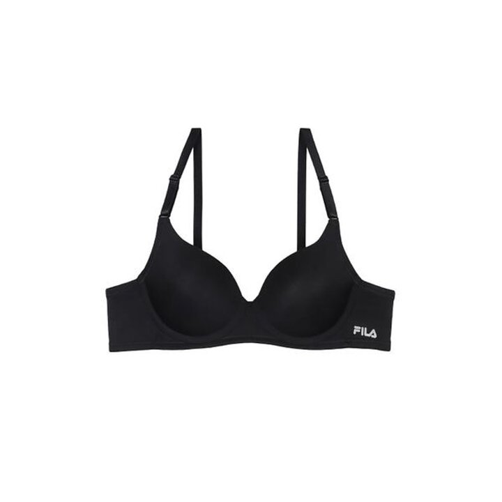 [하프클럽/휠라 언더웨어]베이직 와이어 브라  FI4BAG2653F BLK 