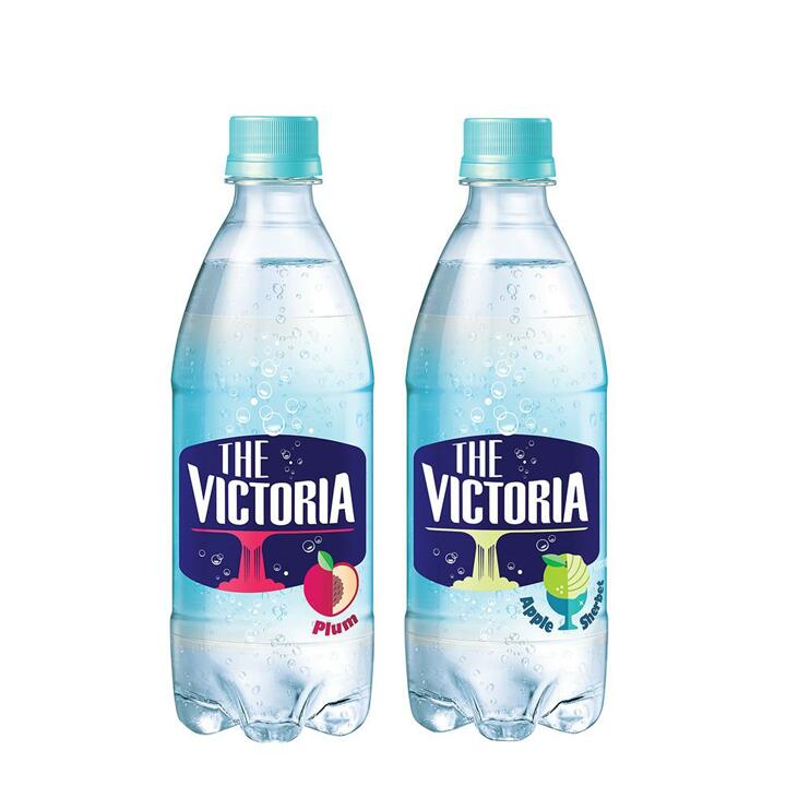 (G) 웅진식품 더 빅토리아 탄산음료 500ml 자두10입+애플셔벗10입 교차구성
