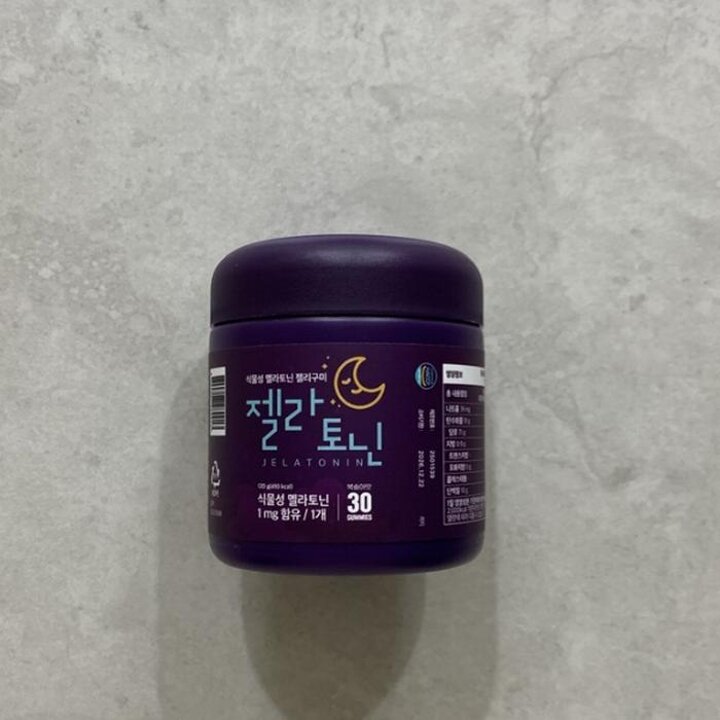 젤라토닌 잠안올땐 식물성 멜라토닌 구미젤리 1mg 불면 수면 30개입 (43390345)