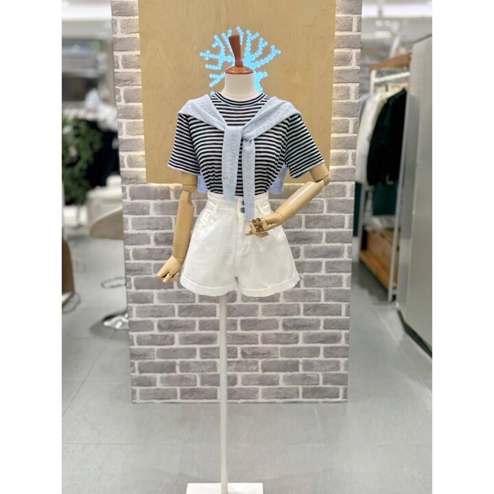 (광주신세계)(SET) 스트라이프 컬러 숄 세트니트 (LC31F7KN517S)