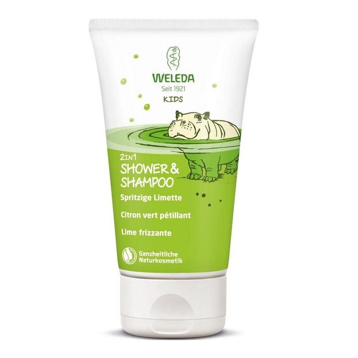 벨레다 키즈 2in1 샤워앤샴푸 라임 150ml /1254090