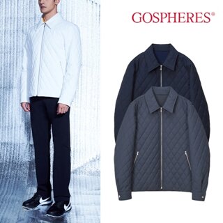 고스피어 GOSPHERES MAN DIAMOND QUILTED TWILL JACKET PM2WQJ05