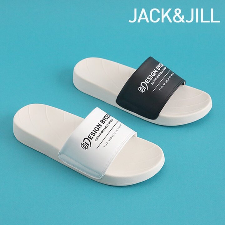 잭앤질 남녀공용 타이포 경량 슬리퍼 (JB1350)