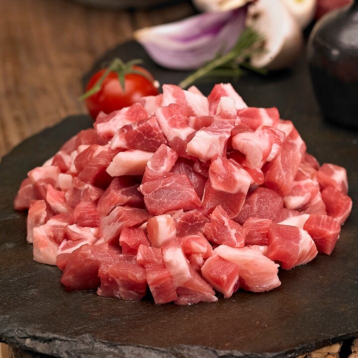 삼삼한 냉장 이룸한돈 미박 앞다리살500g3팩 1.5kg찌개용(진공포장)