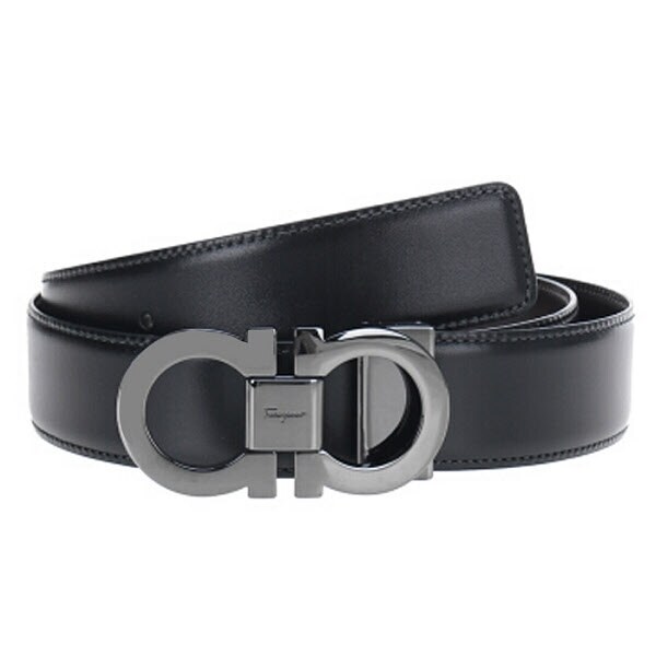 FERRAGAMO 페라가모 벨트 679535 0644557 NERO/AUBURN