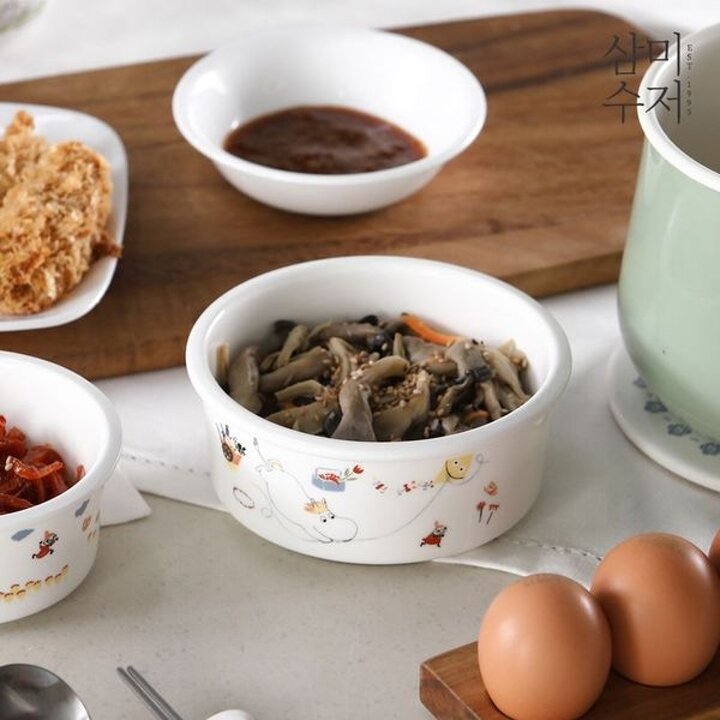 [삼미수저] 무민 더키친 도자기 원형찬통 9종세트[35394108]
