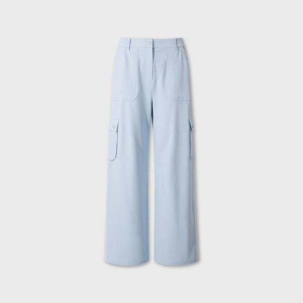 왁[WAAC]골프 (WWPNM26207BUL)여성 Stripe 와이드 팬츠