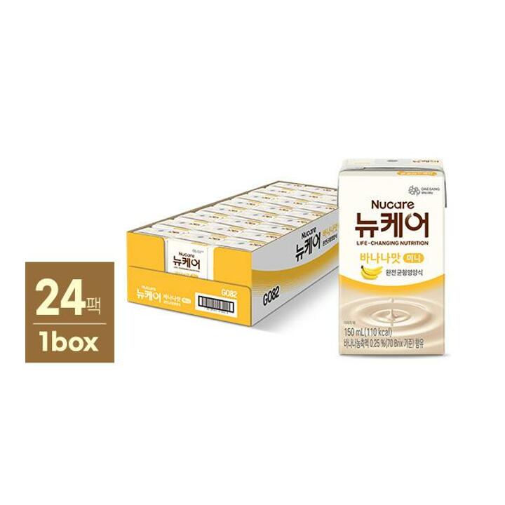 [대상웰라이프]뉴케어 바나나맛 150ml x 24팩