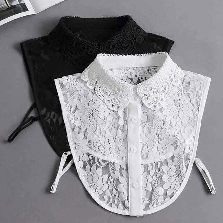 페이크카라넥케이프여성레이스넥카라DD-12946