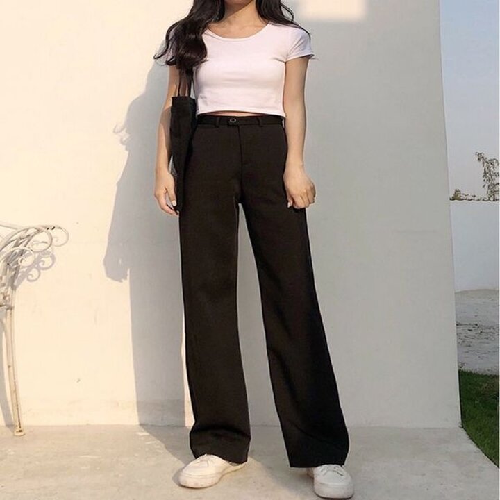 여성팬츠 슬랙스 정장 바지 여름 캐주얼 일자핏
