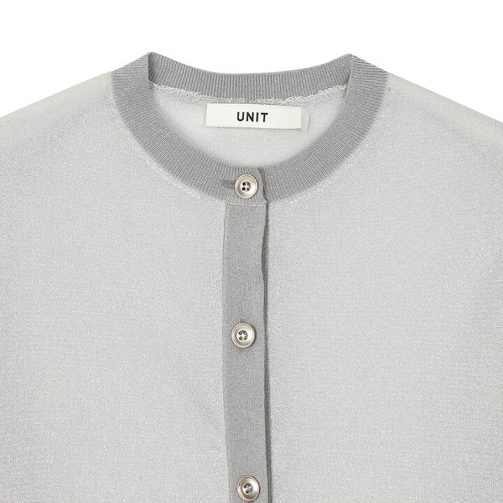 (신세계센텀점)브라이트 크루넥 가디건 (UFKKCA25FN-L/SILVER)