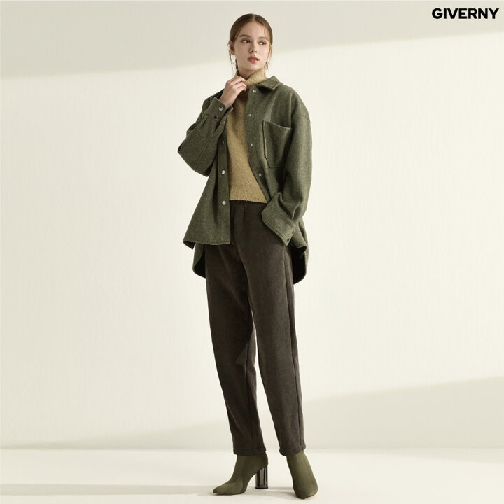 24FW 지베르니 코듀로이 장기모 반전 팬츠 3종