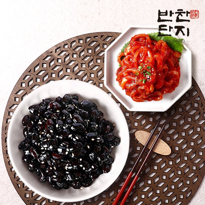 [G] 반찬단지 오징어젓1Kg+콩장조림1Kg