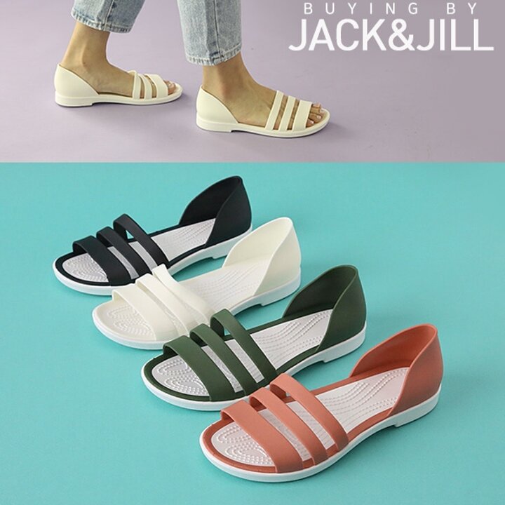잭앤질 바잉 삼선 젤리슈즈 (JB1310S)