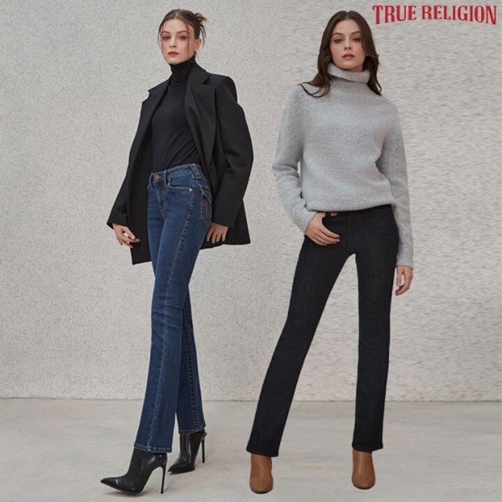 [트루릴리전] 여성 23FW 울기모 데님팬츠 2종택1M
