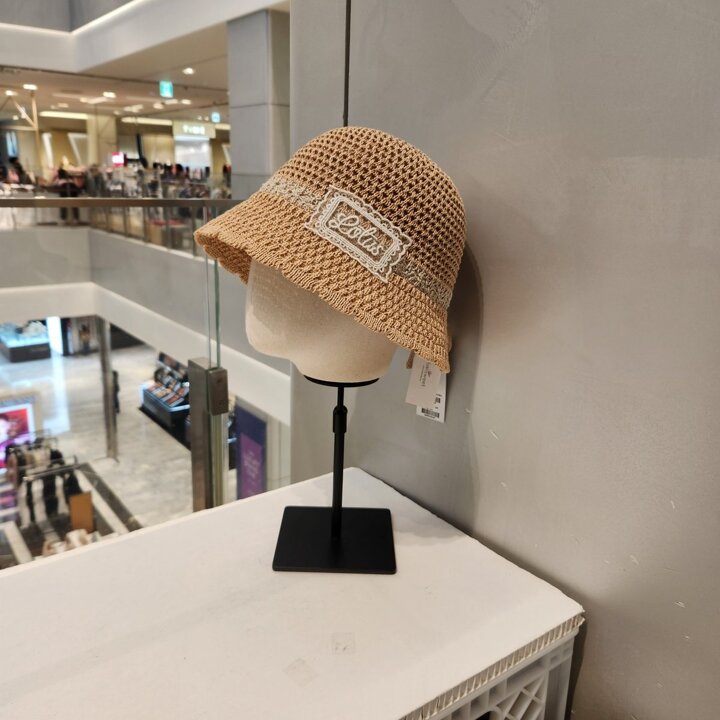 (신세계김해점)레이스레트링자수니트모자SQ4WAC23