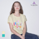 [비비올리비아] 돌먼 프린트 포인트 티셔츠_VVCAS5M5371