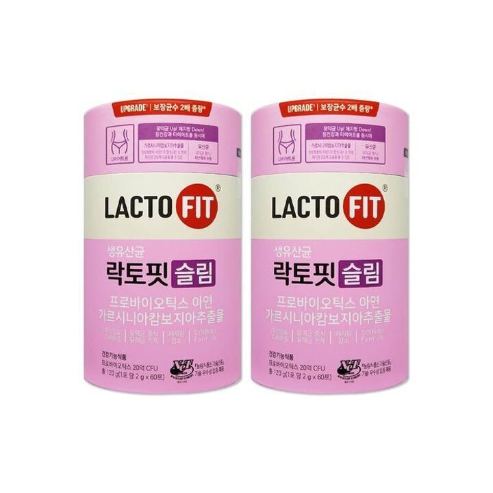 종근당건강락토핏생유산균슬림2g60포2개/mjc