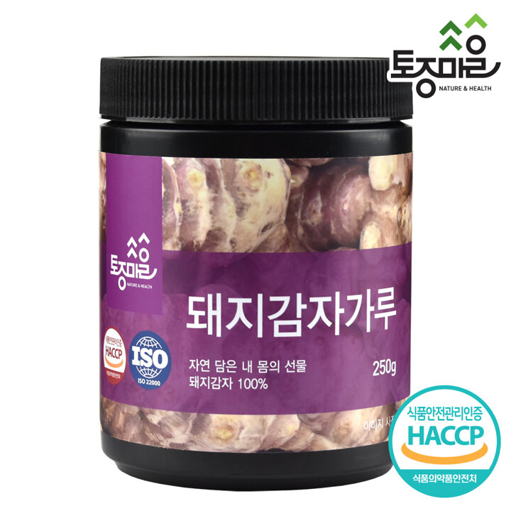 [토종마을] HACCP인증 국산 돼지감자가루 250g