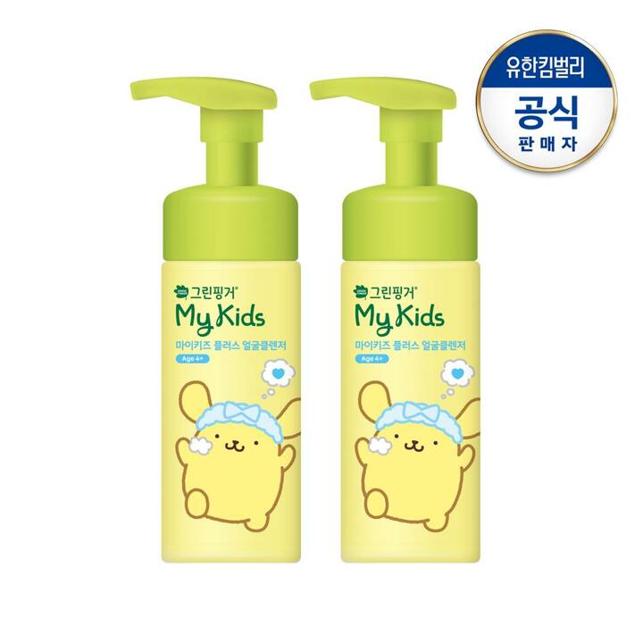 그린핑거 마이키즈 폼폼푸린 얼굴클렌저 160mlX2