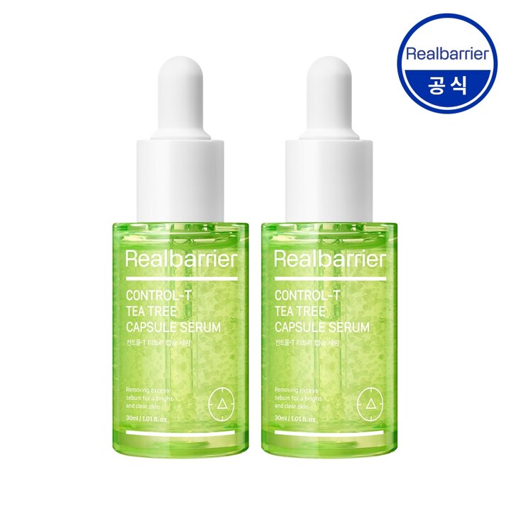 리얼베리어 컨트롤-T 티트리 캡슐 세럼 30ml x2개