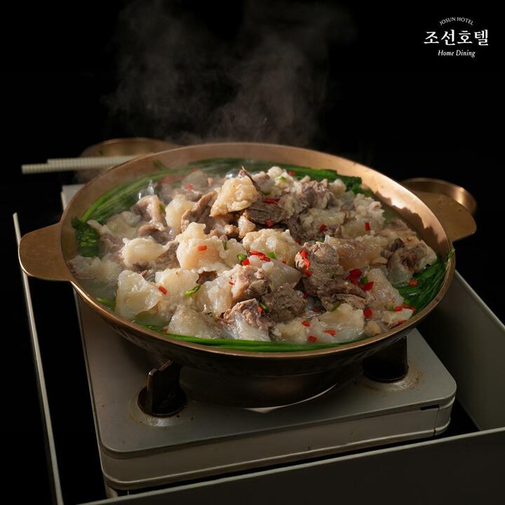 [상시] 조선호텔 진한 한우도가니탕 1kg X 5팩(총 15인분)