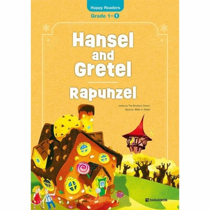[웅진북센] Hansel and Gretel - Rapunzel (헨젤과 그레텔 - 라푼젤) - Happy Readers Grade 1-1