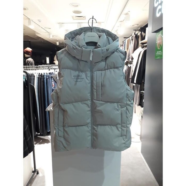 체이스컬트세이브존03후드탈부착에어볼륨집업베스트3SWDFRU7311