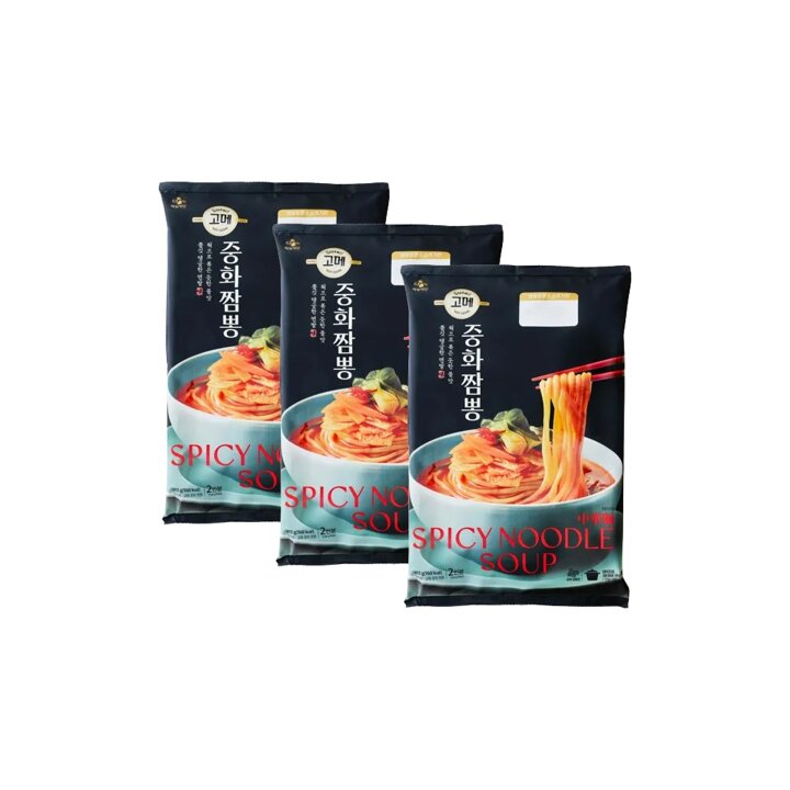 CJ제일제당 고메 중화 짬뽕 652g x3개