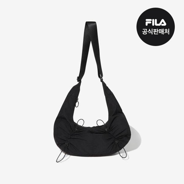 (광주신세계)[FILA] 스트링 호보 크로스백 (FS3BCH1312X BLK)