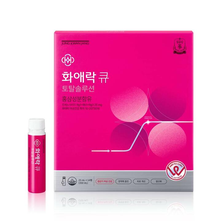 [정관장 본사직영] 화애락큐 토탈솔루션 14병