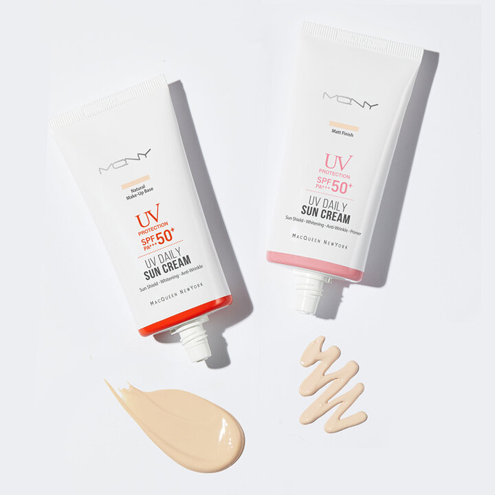 [1+1] 맥퀸뉴욕 UV 데일리 톤업선크림 SPF50+/수분 썬 스크린 스포츠 50ml