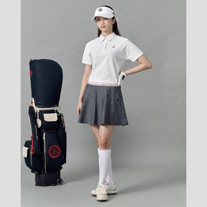 (신세계강남점)SS25 여성 블루종핏 반팔 티셔츠 - 아이보리 (BJ5342A120)
