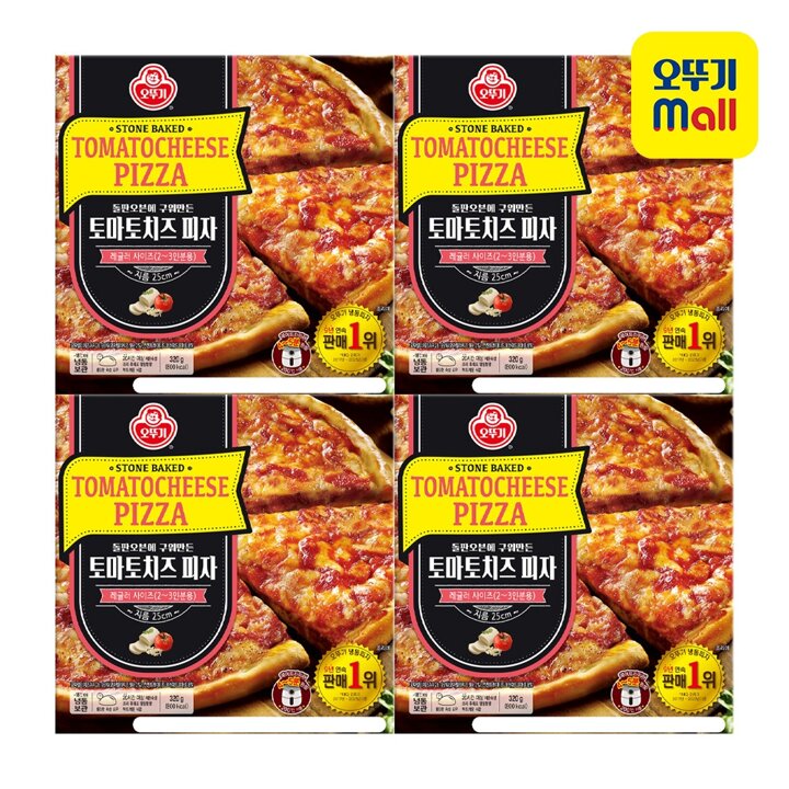 [오뚜기] 토마토치즈 피자 320g 4개