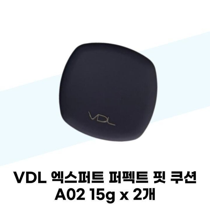 [VDL] VDL 엑스퍼트 퍼펙트 핏 쿠션 A02 15g x 2개 (42348095)