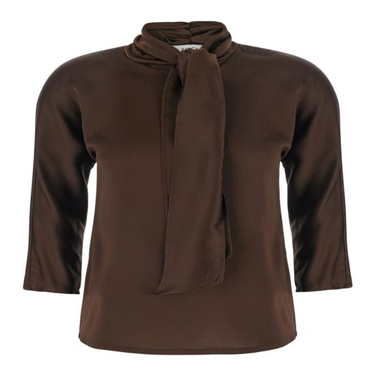 [해외배송] 26FW 주카 블라우스 셔츠 J4452030L031127 Brown